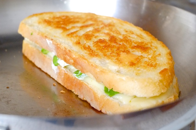 grilled cheese with avocado