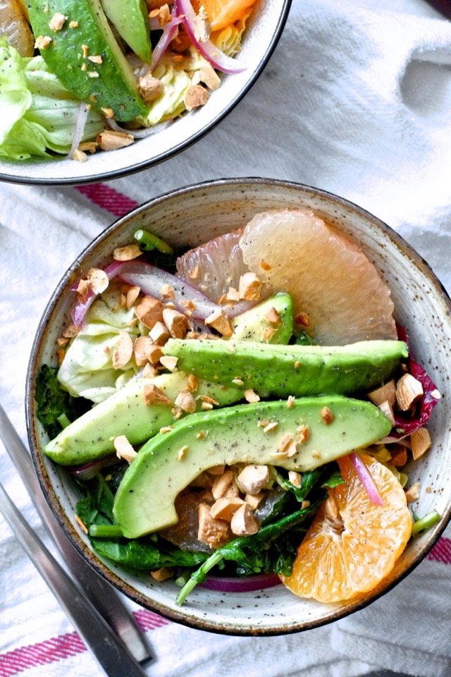 Winter Salad With Citrus and Avocado